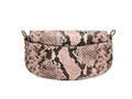 Michael Kors Mila Small Snakeskin Messenger Crossbody Bag