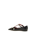 Valentino Garavani Black Goatskin Ballet Flats