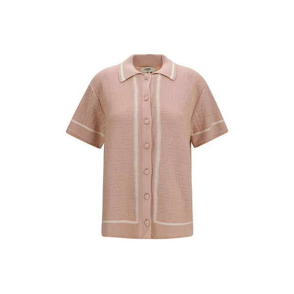 Fendi Multicolor Cotton Shortsleeve Shirt