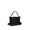 Balmain Black Calf Leather Bos Taurus Handbag