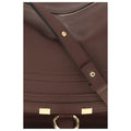 Chloé Bordeaux Calf Leather Bos Taurus Shoulder Bag