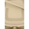 Chloé Beige Calf Leather Bos Taurus Handbag
