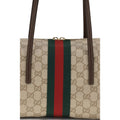 Gucci Beige Cotton Shoulder Bag