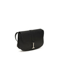 Tom Ford Black Calf Leather Bos Taurus Shoulder Bag