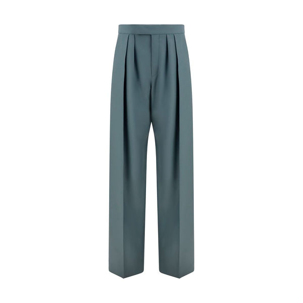 Chloé Bicolor Wool Oves Aries Dress Pants