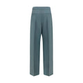 Chloé Bicolor Wool Oves Aries Dress Pants