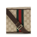 Gucci Beige Cotton Shoulder Bag