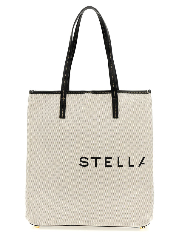 Stella McCartney Beige Cotton Tote Bag