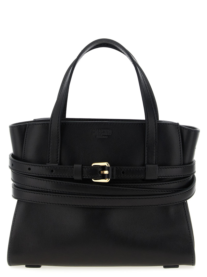 Moschino Black Polyester Handbag