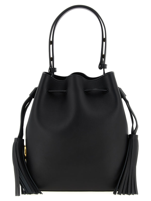 Valentino Garavani Black Calfskin Shoulder Bag