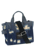 Marc Jacobs Blue Cotton Tote Bag