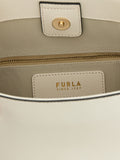 Furla White Calfskin Shoulder Bag