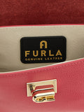 Furla Fuchsia Calfskin Crossbody Bag