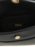 Furla Black Calfskin Handbag