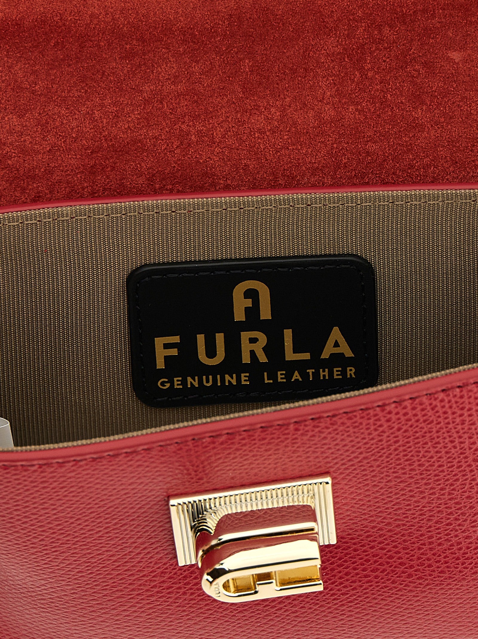 Furla Multicolor Calfskin Crossbody Bag