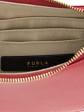 Furla Fuchsia Calfskin Shoulder Bag