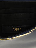 Furla Blue Calfskin Shoulder Bag