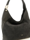Furla Gray Calfskin Shoulder Bag