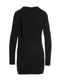 Versace Black Viscose Short Dress