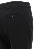 Ferragamo Black Elastane Skinny Pants