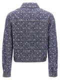 Moschino Blue Cotton Denim Jacket