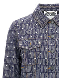 Moschino Blue Cotton Denim Jacket