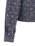 Moschino Blue Cotton Denim Jacket
