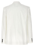 Moschino White Cotton Blazer