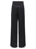 Max Mara Black Silk Casual Pants