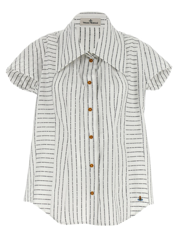 Vivienne Westwood Bicolor Cotton Blouse