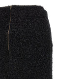 Balenciaga Black Cotton Midi Skirt