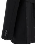 Moschino Black Polyester Blazer