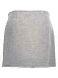 Tory Burch Gray Wool Long Skirt