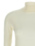 Max Mara White Virgin Wool Cardigan
