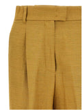 Max Mara Gold Fluorofiber Dress Pants