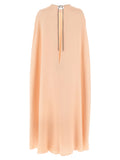 Max Mara Multicolor Silk Midi Dress