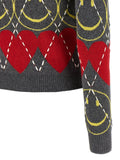 Moschino Multicolor Wool Cardigan