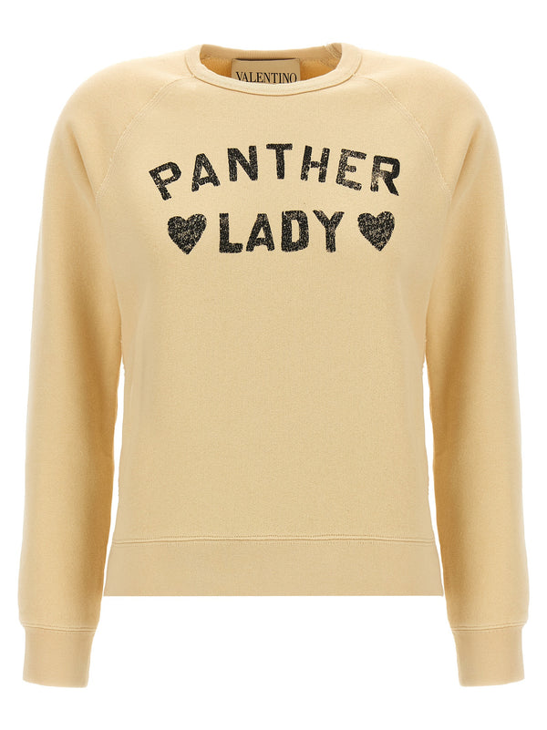 Valentino Garavani Beige Cotton Sweatshirt