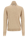 Golden Goose Beige Virgin Wool Cardigan