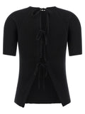 Tory Burch Black Cotton Cardigan