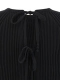 Tory Burch Black Cotton Cardigan