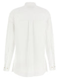 Gucci White Cotton Blouse