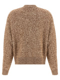 Versace Beige Virgin Wool Cardigan