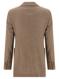 Max Mara Beige Cashmere Blazer