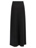 Max Mara Black Viscose Mini Skirt