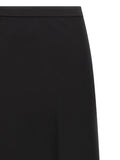 Max Mara Black Viscose Mini Skirt