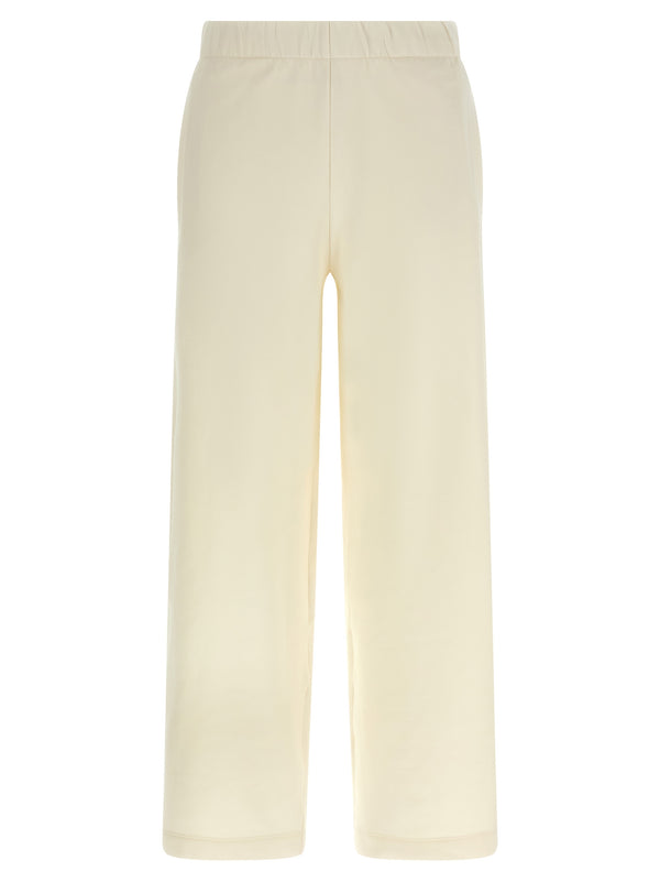 Max Mara White Silk Casual Pants