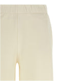 Max Mara White Silk Casual Pants