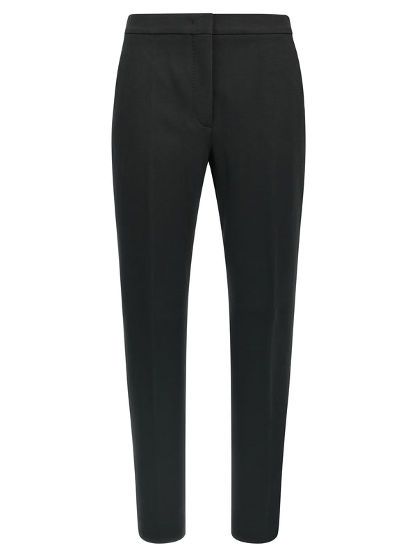Max Mara Black Viscose Casual Pants