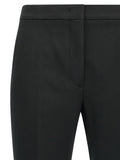 Max Mara Black Viscose Casual Pants